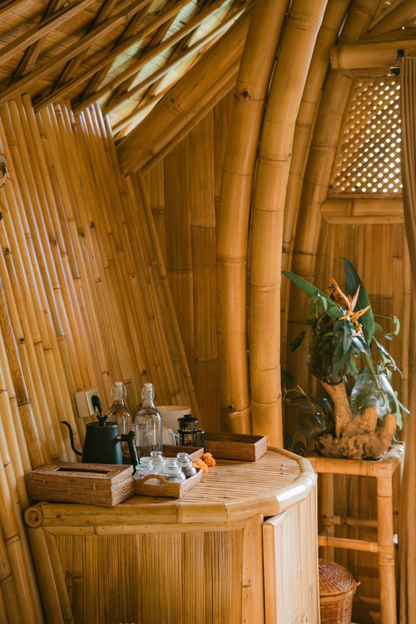 Arcada Bali Bamboo House Villa Sidemen  Exterior photo